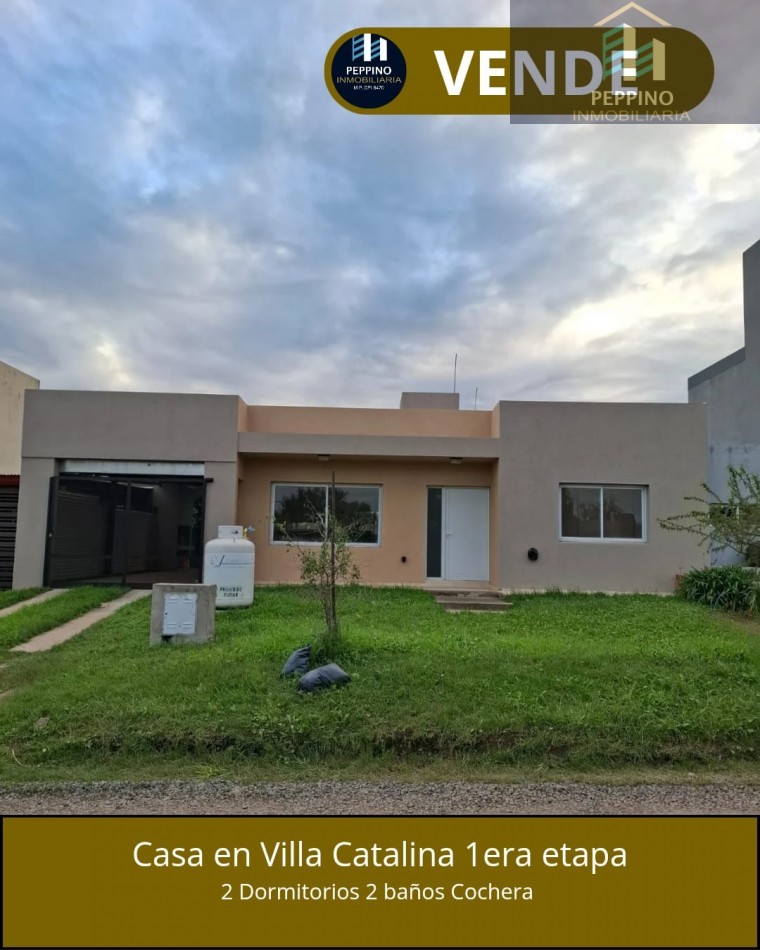 Casa de 2 dormitorios villa catalina